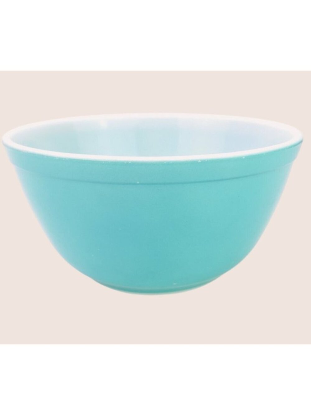 Vintage Pyrex 1.5 Quart Nesting Mixing Bowl Robin Egg Blue 402 Turquoise 7" MCM
